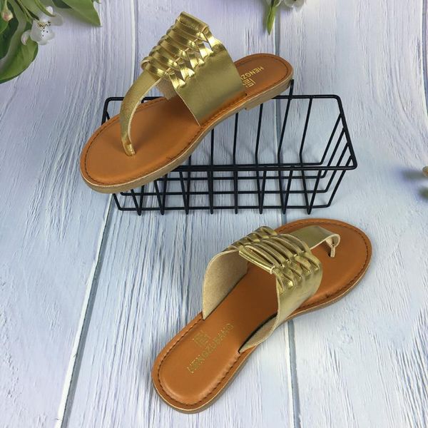 

summer women's shoes flat sandals outdoor slippers beach comfortable solid color open toe plus size 41, Black