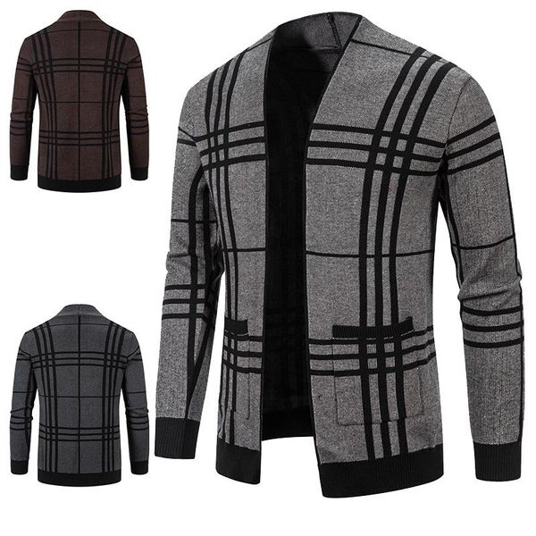 

men's sweaters fashionable sweaters, winter coats, knits, informal business jackets, , novelty of 2021, White;black
