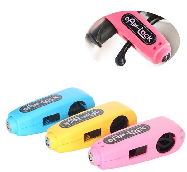 

theft protection universal motorcycle lock motorbike scooter handlebar safety brake throttle grip anti security