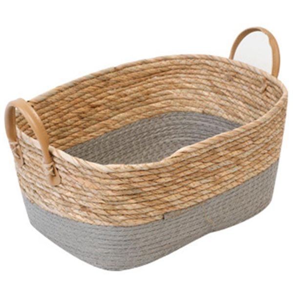 

storage baskets 1pcs household wicker-woven basket dessert for home