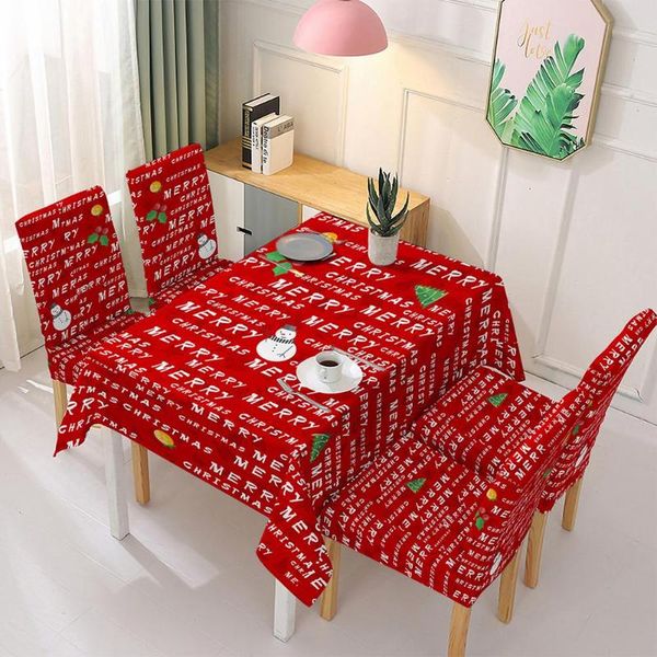 

table cloth christmas tablecloth chair cover decoration wedding waterproof square