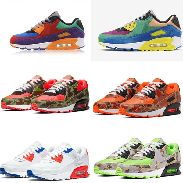 

camo men women 1990 classic running shoes be true ultramarine triple trail team gold volt green worldwide trainers outdoor white gum