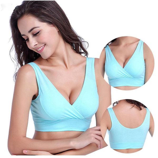 

bras cotton breastfeeding maternity sleep nursing for feeding pregnant underwear lingerie clothes size -4xl, Red;black