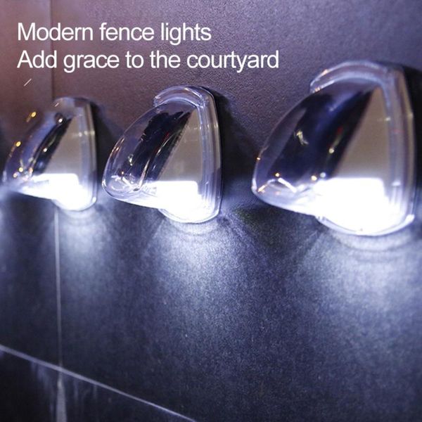 

solar lamps houkiper wall lamp waterproof transparent lampshade compact practical eco-friendly easy installation sconce light