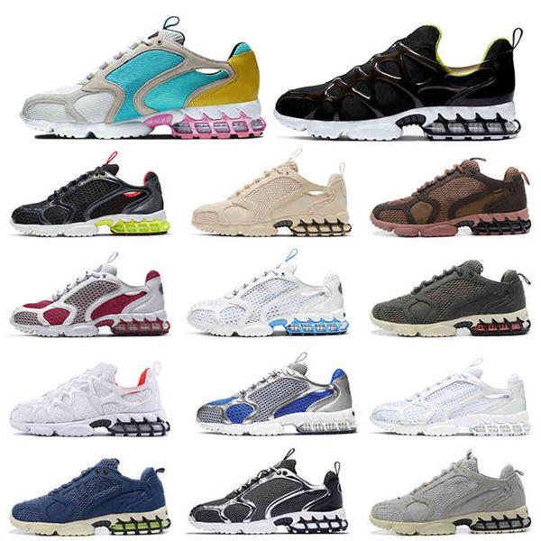 

shoes women zoom spiridon caged varsity royal track red 2 grey beige size 36-45, Black;white