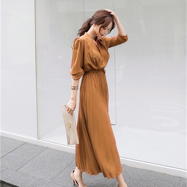 

dress long plied for women summer half chiffon ladies maxi job party a play, Black;gray