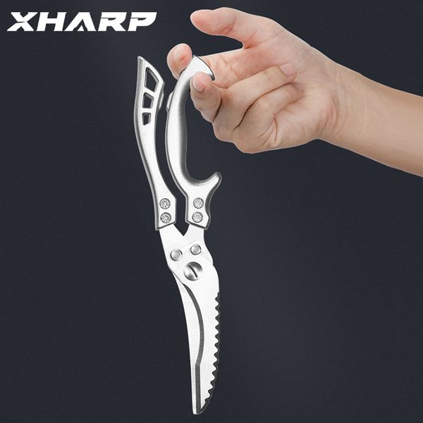 

chef knife shears chicken bones scissors kitchen cooking cutter 4cr13mov stainess stee japanese shear poutry fish scissors