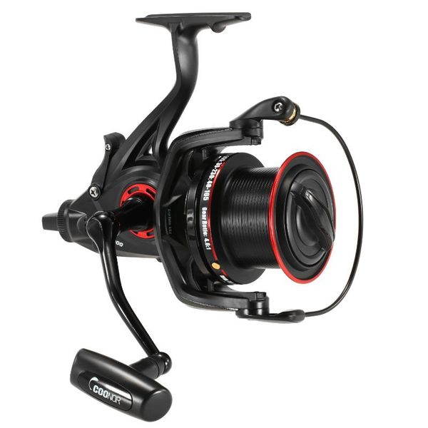 

fishing reel 12+1bb bearings spinning 4.6:1 left/right interchangeable collapsible handle metal spool baitcasting reels