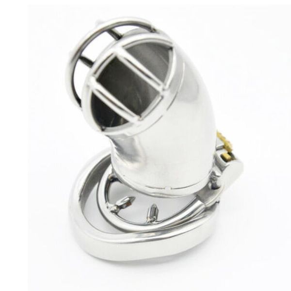 

cockrings prevent escape long male chastity devices stainless steel cage belt a272-1 cock ring