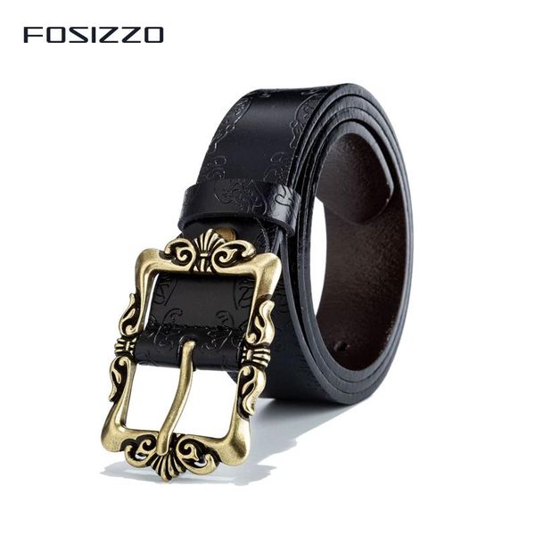 

belts fosizzo leather casual pink buckle buxury designer 3.5cm fs1928, Black;brown