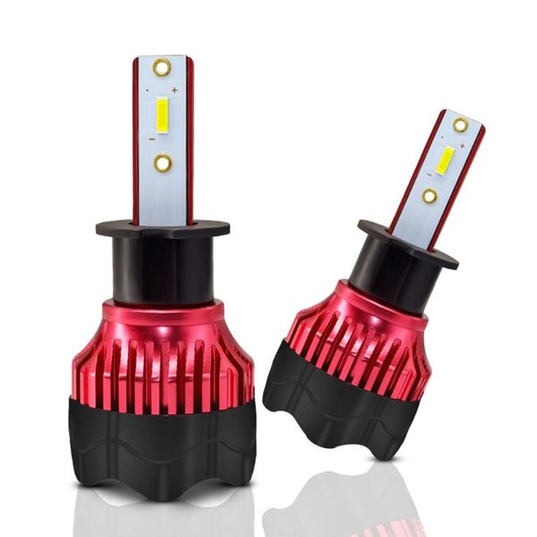 

2pcs led headlights for super bulbs cars h1 h4 h7 h11 h13 9005 9006 high beam or low 26w dc12v ip68 6500k car