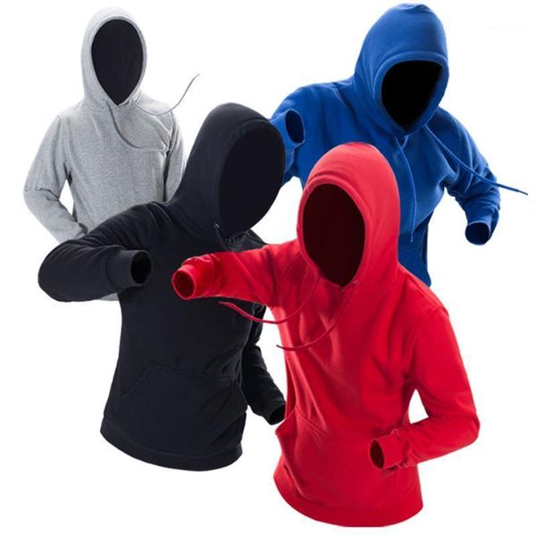 

men's hoodies & sweatshirts 100% cotton or women sport casual pullover autumn winter solid for return, Black