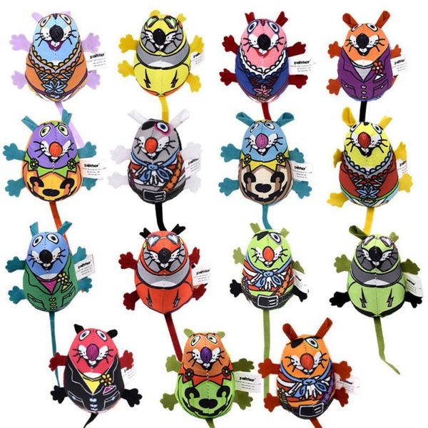 

cat toys pet vocal catnip plush colorful mouse funny toy random colors false mini playing
