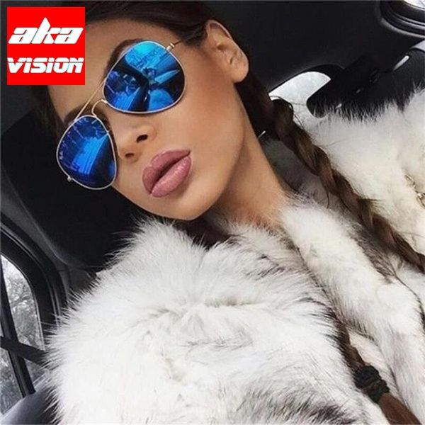 

outdoor eyewear aka vision oversized sunglasses women vintage mirror mens brand designer glasses for men retro oculos de sol gafas
