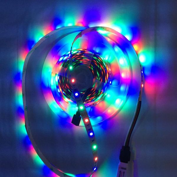 

led light strip 5v rgb flexible lighting 8mm high bright strips