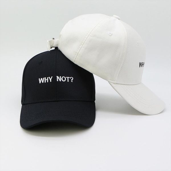 

letter why not snapback baseball cap hip hop hat for men women dad boy girls cotton black pink white fitted, Blue;gray