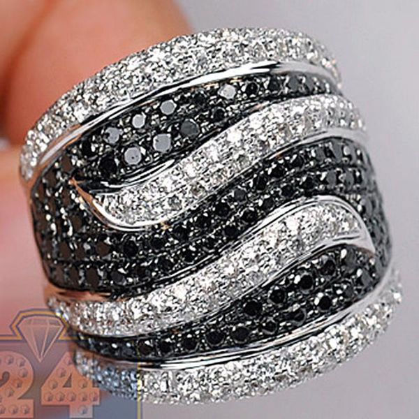 

cluster rings large zircon silver color men fashion white black cz stone midi ring punk rock jewelry anniversary gifts z4k540, Golden;silver