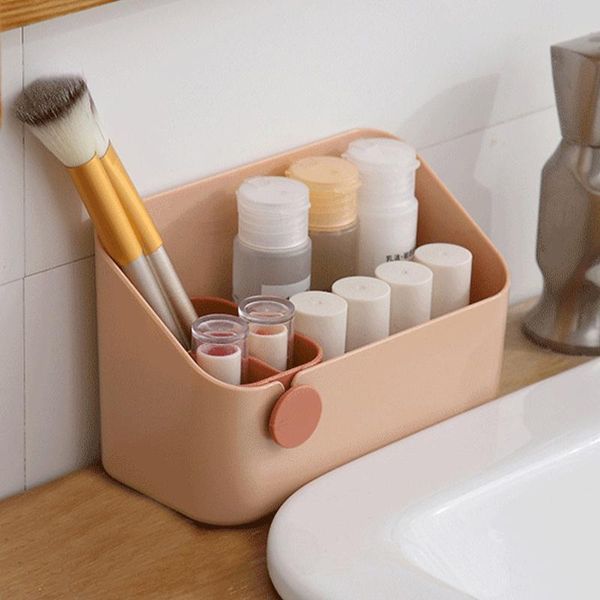 

storage boxes & bins cosmetic box makeup organizer brush case make up for home bedroom