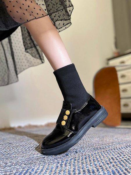 

boots brand women's shoes lady clogs platform round toe boots-women fashion rubber black ankle 2021 summer med hoof heels lace-