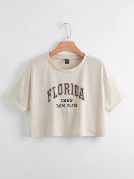 

plus letter graphic crop tee y37j#, Black