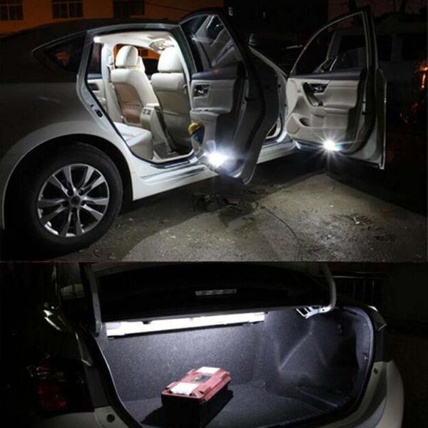 

car headlights 18x led lights package white sale useful protable reliable