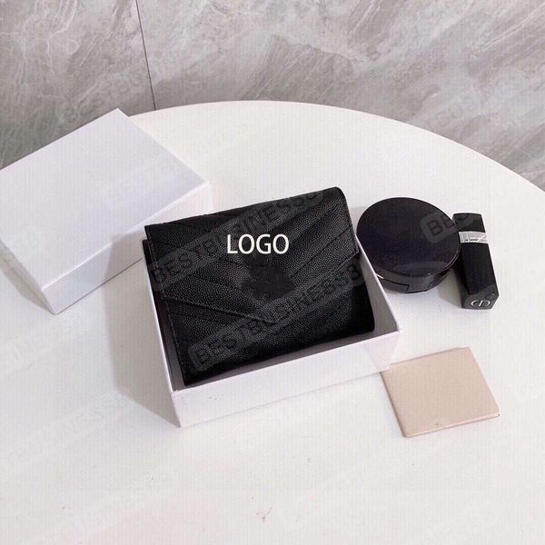 

wallet ladies leather short two-fold bag fashion high-end western style