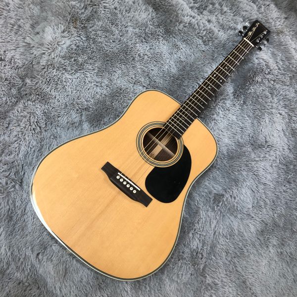 

41 inch solid wood profile d28 mould acoustic guitar
