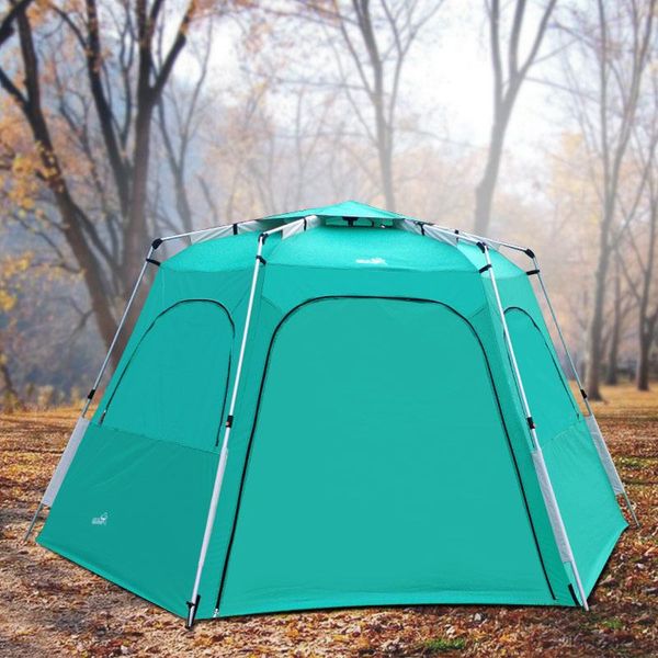 

party tent 5-8 person automatic camping tents waterproof outdoor hiking picnic large family canopy and shelters