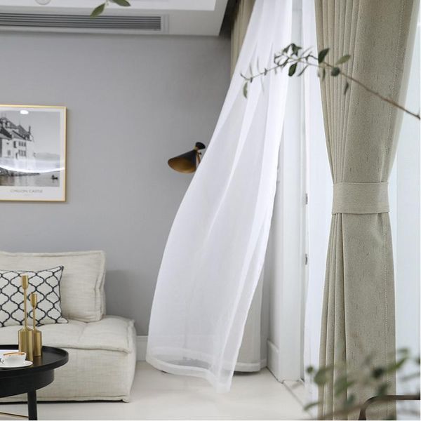 

curtain & drapes nordic ins modern minimalist style living room bedroom curtains cotton
