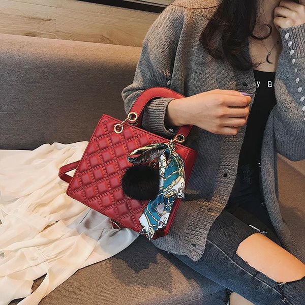 

evening bags women's handbags spring 2021 five-compartment shoulder bag messenger portable western-style diana