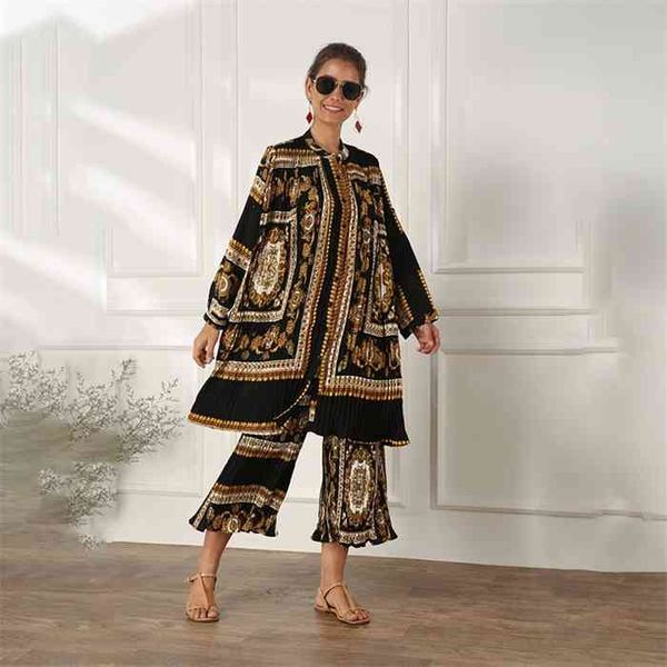 

ieqj 2021 spring summer stand collar long sleeve print single breasted adjustable waist casual shirt dress women 3aj06507xl, Black;gray