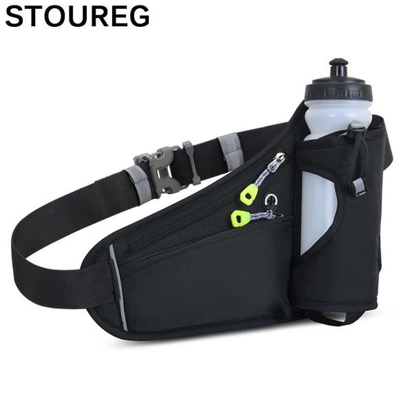 

outdoor bags waterproof running waist bag,outdoor sports bag with water bottle pouch,adjustable pack for men women gym