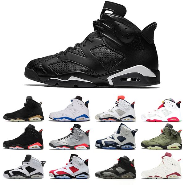 

2021 original basketball shoes 6s for man woman alternate angry bull black cat hare infrared marron olympic oreo sport blue tinker fresh