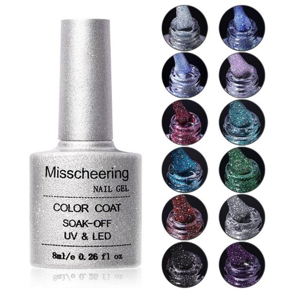 

diamond glitter sequins nail gel diy polishes art design for manicure polish