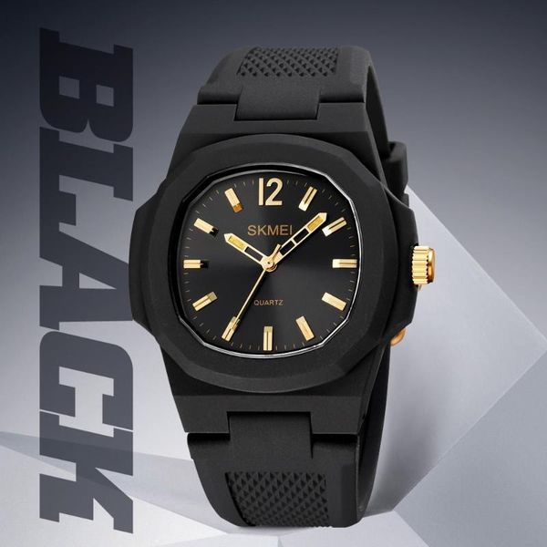 

wristwatches luxury quartz watch men's fashion brand skmei wristwatch business mens watches 50m waterproof clock for gift shockproof, Slivery;brown