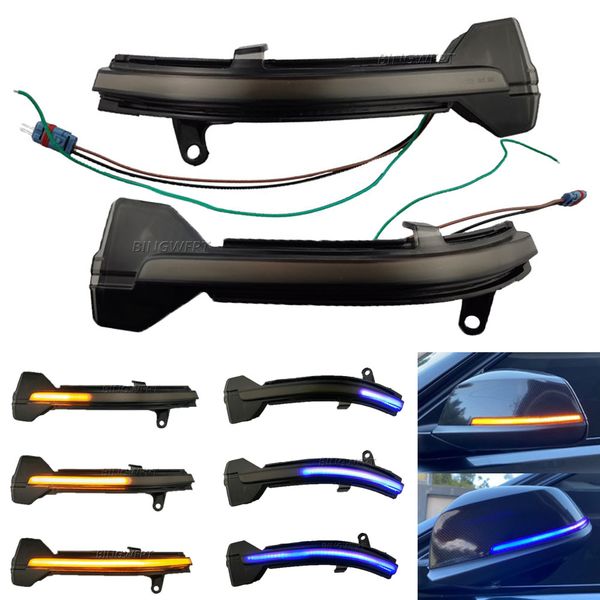 

for bmw 5 6 7 series f10 f11 f07 f06 f12 f13 f01 dynamic turn signal led rearview mirror indicator blinker sequential light
