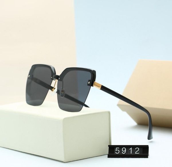 

sunglasses original brand rimless polarized women men designer square shades glasses outdoor travel uv protection eyewear, White;black