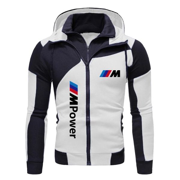 

men's hoodies & sweatshirts 2021 jacket men sweatshirt zipper hoody spring autumn fleece cotton harajuku m power print hoodie, Black