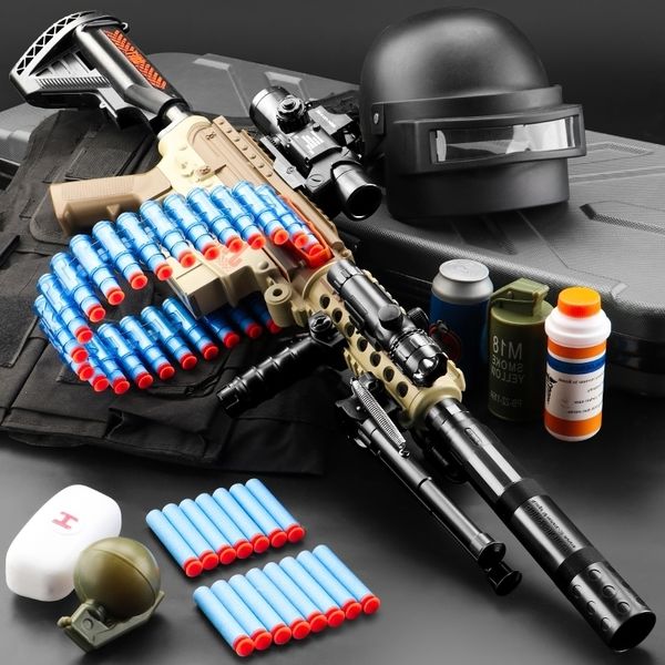 

4544simulation m416 electric burst soft bullet children machine gun gun soft bullet arma m416 armas blaster for adults boys cs