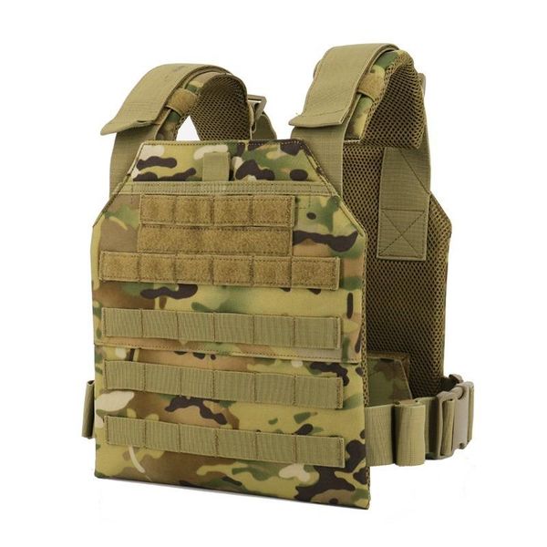 

hunting jackets simple fitness weight plate training vest for outdoor sing military trainning accessories, Camo;black