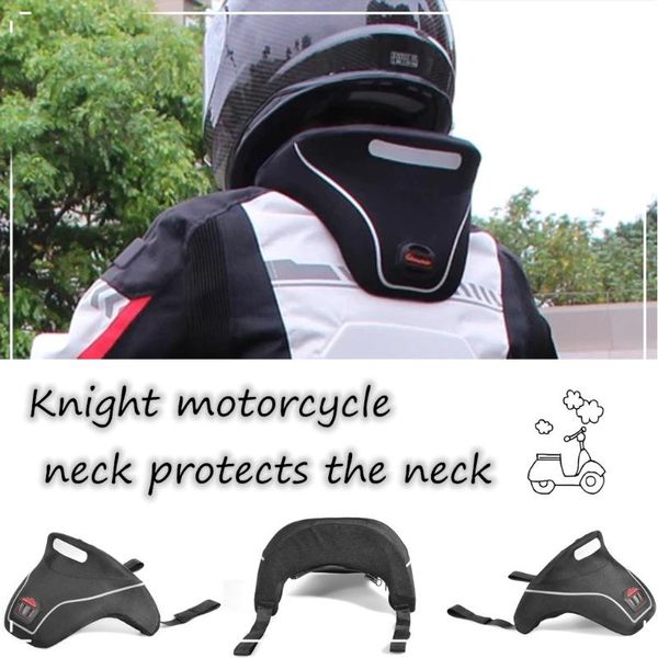 

off-road motorcycle neck shatter-resistant armor outdoor cycling ski snowboarding jacket sports protector elbow & knee pads, Black;gray