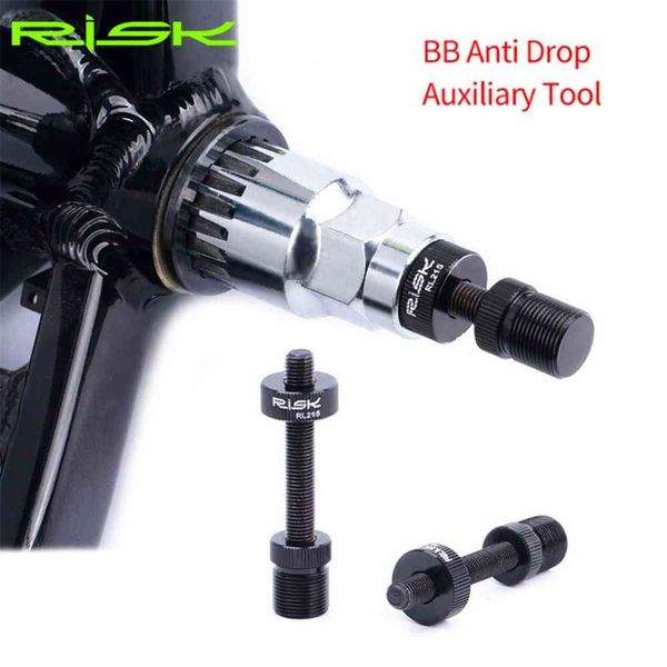 RL215 Bicicleta Bicicleta Square Spline Axis BB Bottle Bracket Anti Drop Auxiliar Remoção Disassembly Ferramenta de reparação de ferramentas