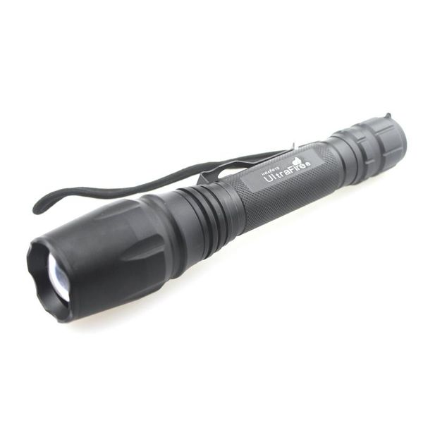 

u-f e3 1xcree xml t6 1000lm 5-mode zooming led (2x18650) flashlights torches