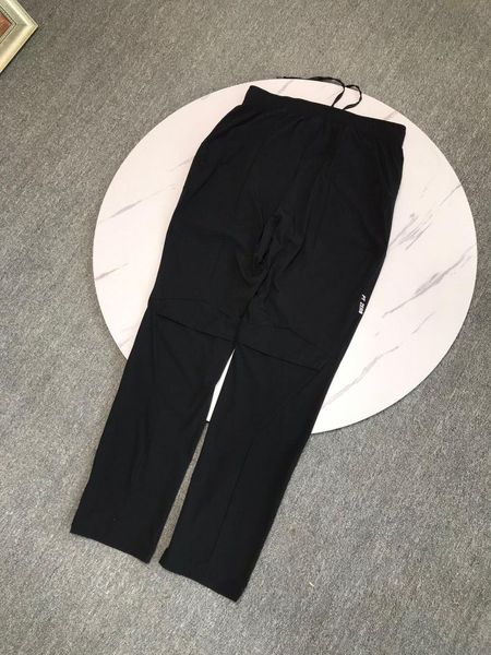 

men's pants wu yanzu's summer with casual black elastic belt