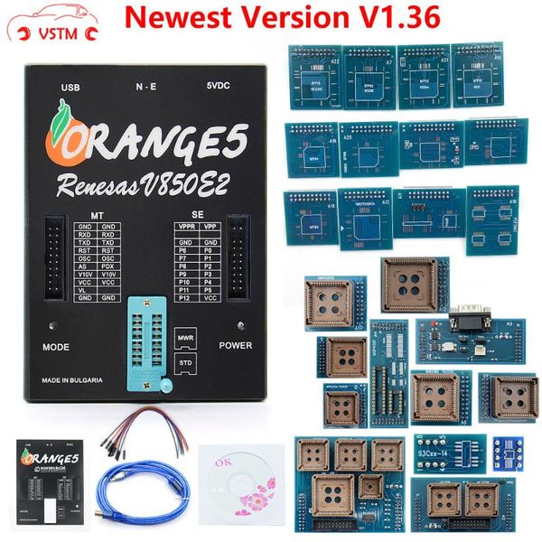 

orange 5 v1.36 programmer oem orange5 with full adapter diagnostic tools