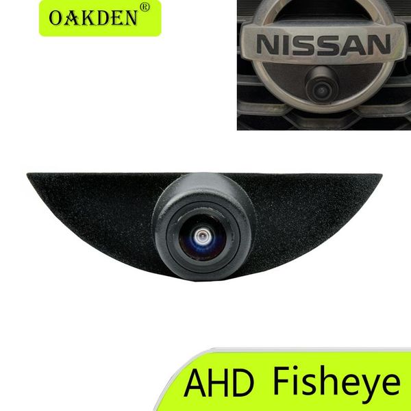 Telecamere retrovisori per auto Sensori di parcheggio AHD Fisheye Fotocamera frontale speciale Logo per Geniss Paladin Sylphy Sunny March GT-R Bluebi