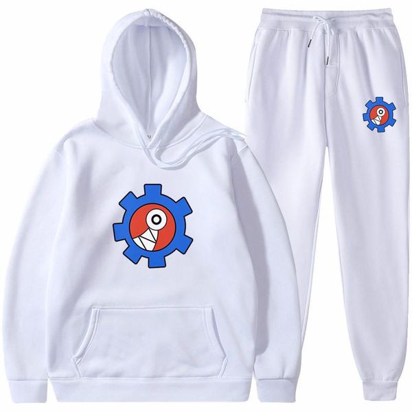 

men's hoodies & sweatshirts men sets hoodies+pants sportswear juice wrld print fleece pullover joggers sweatpants autumn winter harajuk, Black