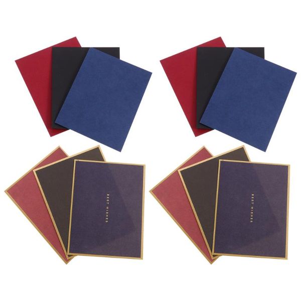 

sets gold blocking invitation cards wedding with envelopes greeting