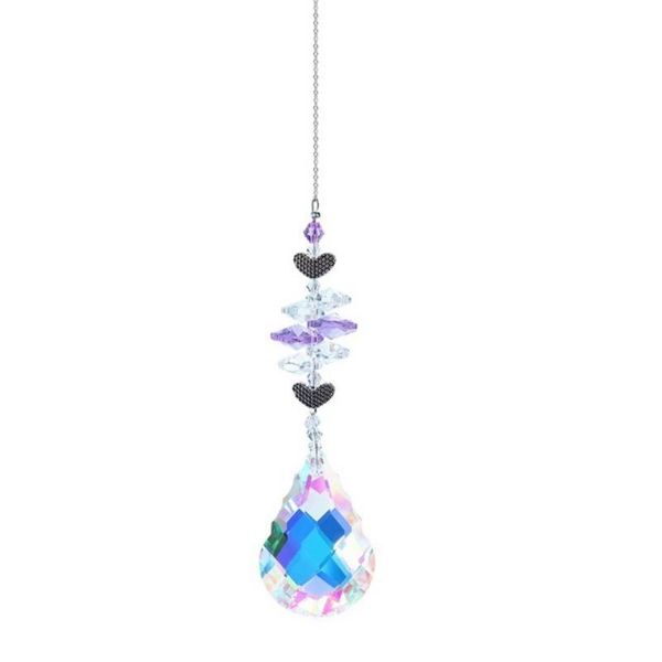 

decorative objects & figurines creative love starfish pendant beatiful crystal wall window hanging home party shinning bedroom decoration 20