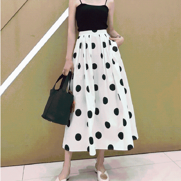 

brand 2021 women fashion skirts lady white purple skirt high waist all-matching, Black